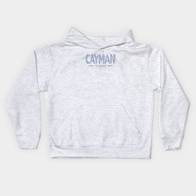 Cayman Islands Kids Hoodie by jcombs